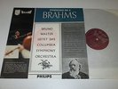 LP/BRAHMS BRUNO WALTER SYMPHONY NO.4/PHILIPS HIFI STEREO 835558 AY/NEAR MINT