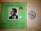 COLUMBIA SAX 2297 B/S BEETHOVEN EMPEROR CLAUDIO ARRAU PIANO NM-