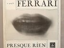 Luc FERRARI Presque Rien INA-GRM Orig French LP + insert 1980 MINT Archive stock