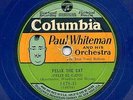 PAUL WHITEMAN Blue Shellac 78 RPM Record. Felix the Cat Columbia Viva-Tonal 1478