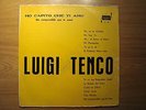 LUIGI TENCO Ho capito che ti amo DIFF COVER URUGUAY LP ITALIA Yellow Cover