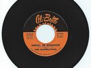 DOO WOP 45 THE INSPIRATIONS ANGEL IN DISGUISE ON AL-BRITE VG+ ORIGINAL