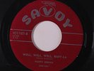 rare Soul R&B 45 NAPPY BROWN well, well, well, baby-la SAVOY Listen