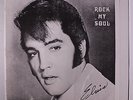 ELVIS PRESLEY: Rock My Soul LP (blue splatter vinyl, insert cover, poster) rare