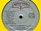 CHUCK DAVIS ORCHESTRA Spirit of Sunshine WEST END US 12-inch NM