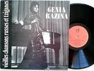  Récital GENIA RAZINA old Russian songs and gypsy ONLY FRENCH LP