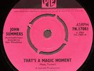 John Summers - That's A Magic Moment / One Day - PYE  7N 17081