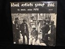 BLACK ARTISTS GROUP BAG RECORDS IMPORT LAMINATED COVER