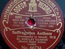 MUSIC HALL BARCLAY GAMMON Suffragettes Anthem/Oratorio	ODEON 66733