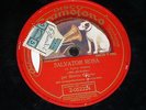 OPERA 78 rpm RECORD Gramofono ENRICO CARUSO Tenor SALVATOR ROSA Mia Piccirella