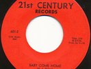 BUCK ROGERS MOVEMENT on 21st Century --BABY COME HOME-- garage punk 45 ORIG HEAR