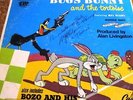 Bugs Bunny & The Tortoise - autographed by Mel Blanc LP