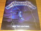 Metallica Ride the Lightning Silver label Megaforce Slayer Venom Celtic Thrash