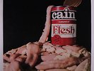 CAIN: A Pound Of Flesh LP (textured cover sl cw: some top seam wear, cut corner