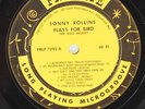 * Sonny Rollins Plays for Bird The Bird Medley Prestige 7095 Original Jazz LP