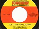 MYDDLE CLASS on Tomorrow --DON'T LET ME SLEEP TOO LONG-- garage psych LISTEN