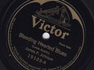 James P. Johnson - VICTOR 19123 - PIANO - Bleeding Hearted Blues