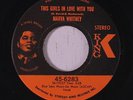 MARVA WHITNEY: This Girls In Love With You / He's The One 45 Soul