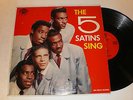 The Five Satins Sing Ember Records ELP 100 LP VG 5