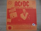 AC/DC LP DOPPEL LP FIRST NIGHT AT ROCK IN RIO 85