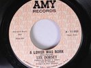 Hear Funk Promo 45 Lee Dorsey - A Lover Was Born / What Now My Love On Amy (Pro