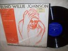 Blind Willie Johnson    in SHRINK   1957    Folkways  w/ BOOK and POSTCARD