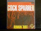 COCK SPARRER - RUNNIN ' RIOT DECCA SPAIN  PROMO DIF PS Blitz Sham 69