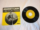 Sun Records Johnny Cash EP-113 45 Record I Walk the Line Folsom Prison Blues