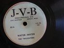 TWILIGHTERS Water / How Many Times JVB Doo Wop R&B 78 rpm  Record Jukebox 1957'