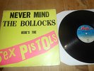 SEX PISTOLS NEVER MIND THE BOLLOCKS ,ONE OF THE   ORIGNAL  VINYLS