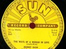 SUN 302.JOHNNY CASH.THE WAYS OF A WOMAN IN LOVE/YOU'RE THE NEAREST THING.78