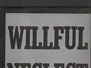 WILLFUL NEGLECT - same LP