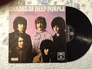 Deep Purple SHADES OF DEEP PURPLE--PARLOPHON - Italy VERY RARE 1ND EDITION 1968