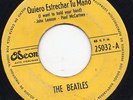 THE BEATLES-I WANT TO HOLD YOUR HAND-RARE COSTA RICA SINGLE-YELLOW ODEON LABEL