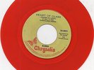 BLONDIE-HEART OF GLASS-RARE EL SALVADOR SINGLE-RED VINYL