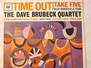 The Dave Brubeck Quartet Time Out 1959 LP Vinyl 2 EYE NM NICE COPY CS 8192