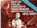 YEHUDI MENUHIN / Bartok Violin Concerto / Original Mercury SR-90003 FR-1/FR-2 CB