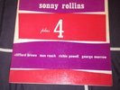 Sonny Rollins Plus 4, Prestige 7038, 1st mono, DG, 446 W. 50th ST NYC, VG+ Disc