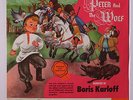 BORIS KARLOFF: Peter And The Wolf 45 (art sleeve) Spoken Word