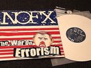 NOFX The War on Errorism white vinyl LP RARE Fat Wreck Chords