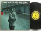 MILES DAVIS QUINTET Workin' Wth JAZZ  LP PRESTIGE 7166  RVG DG