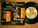 BOSSA NOVA+5   LUIZ BONFA 7/45 FRENCH EP 1963 RARE BOSSA NOVA LATIN JAZZ EXC