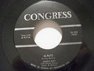 JAMES RAY*ALWAYS/I'VE GOT MY MIND SET ON YOU*CONGRESS label DS 503*Canadian