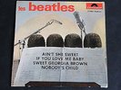 EP SINGLE LES BEATLES - AIN'T SHE SWEET/IF YOU LOVE ME BABY/... FRANKREICH