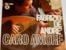 FABRIZIO DE ANDRE'    --- caro amore  ----