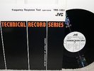 JVC TRS-1001 Technical Record Series Frequency Response Test spot-mono Japan LP