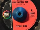 RARE 45 - CLYDE KING I'LL NEVER STOP LOVING YOU /SHING-A-LING Minit Soul LISTEN