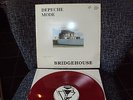 DEPECHE MODE BRIDGEHOUSE LP RED VINYL PROMOTIONAL COPY LIVE LONDON 1980