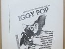 Iggy Pop LP record - Live at the Channel - Promo record