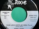 * BOBBY YOUNG Your Love Keeps Me Cool POPCORN R&B NORTHERN SOUL Foxie 45 HEAR